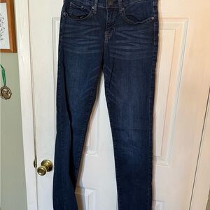 Aeropostale Low Rise Skinny Dark Blue Jeans Size 6 Long